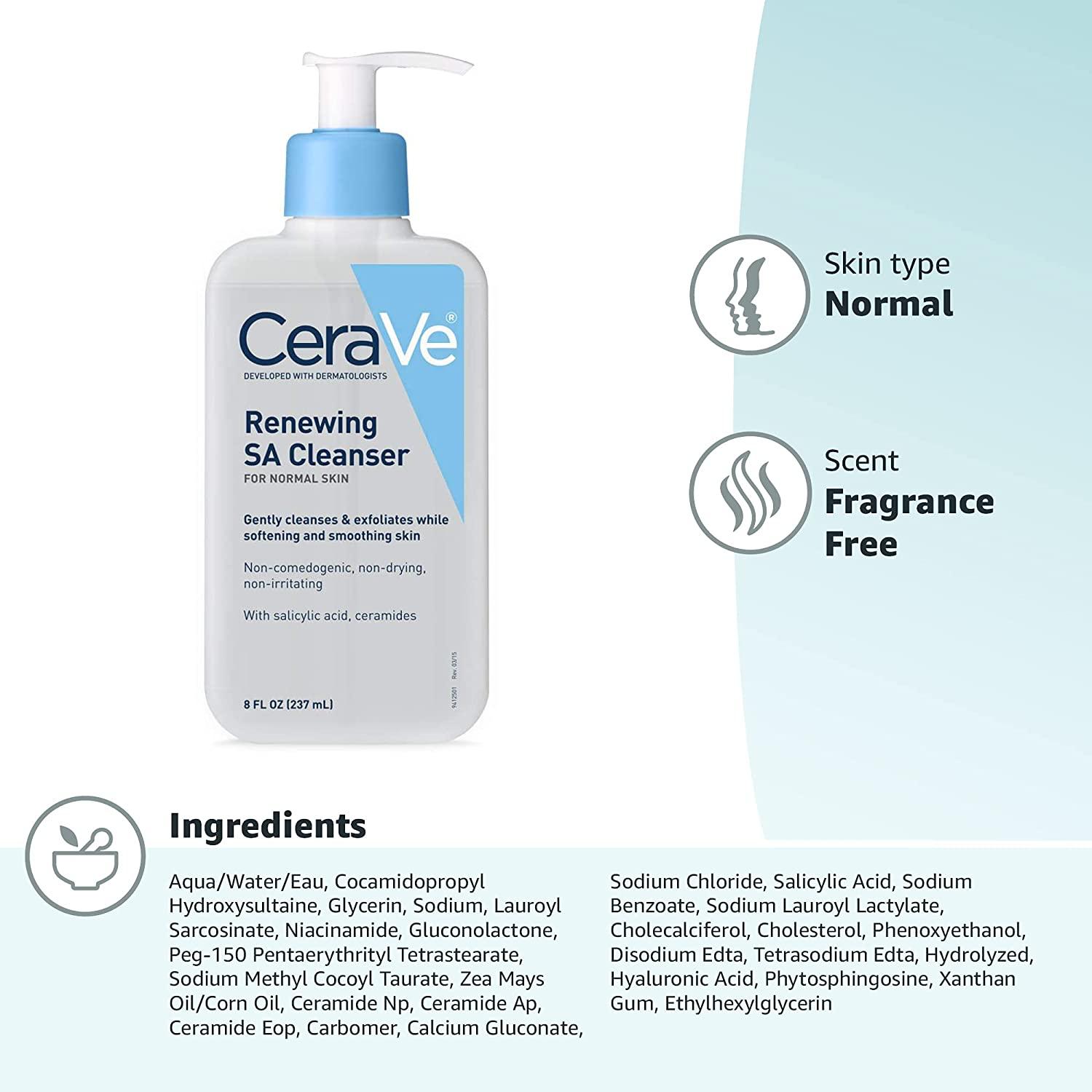understanding the Unique Formula of⁣ CeraVe ‌Renewing SA Cleanser