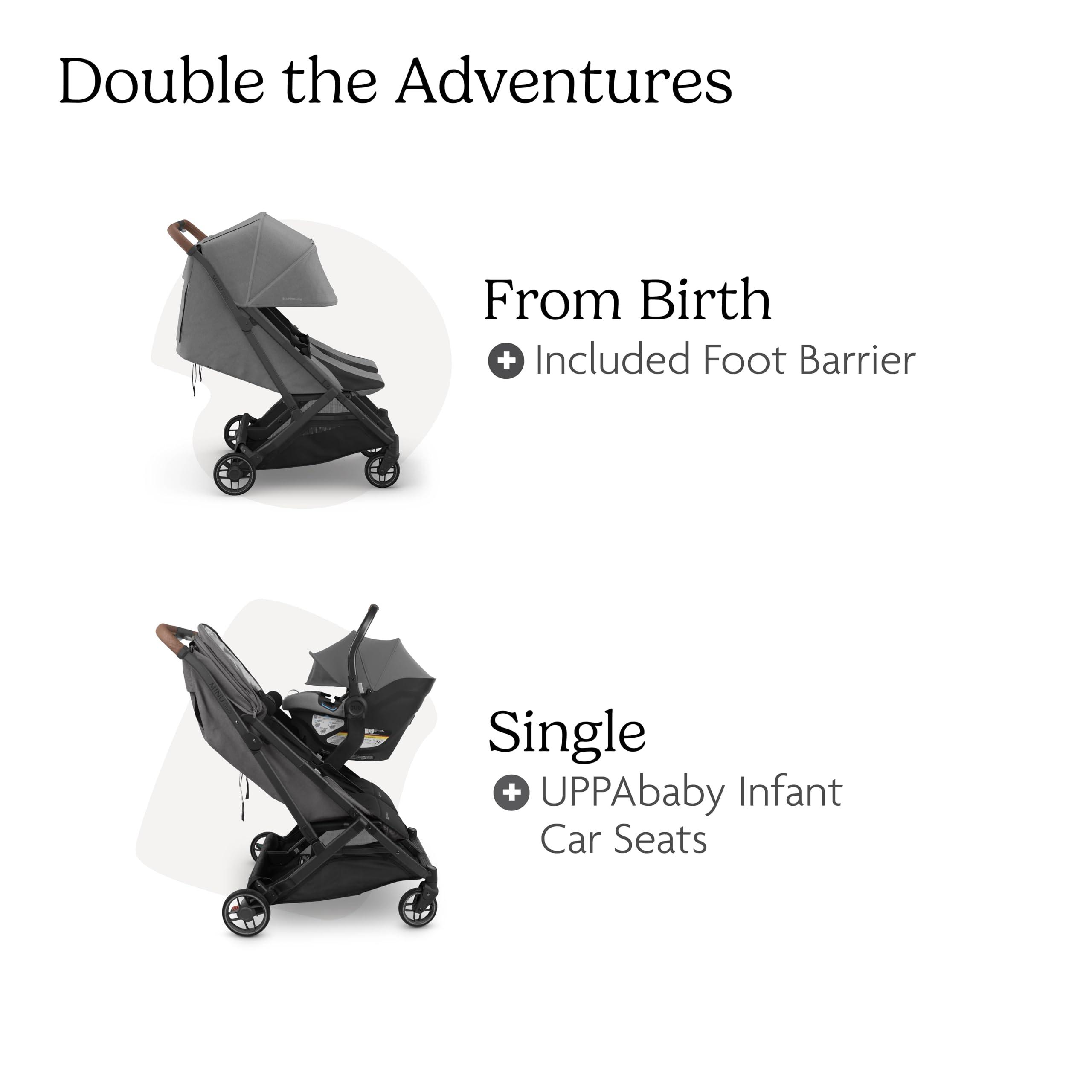 UPPAbaby Minu Duo: Lightweight Double Stroller for Traveling Families